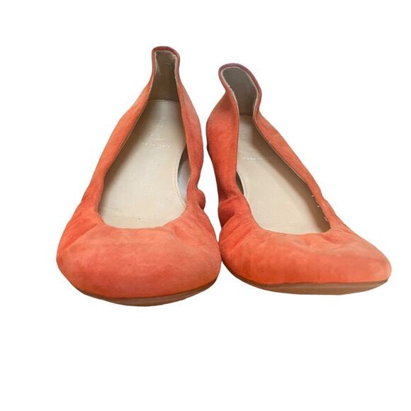 J. CREW Anya/CeCe Suede Ballet Flat Bundle in Orange and Blue - Women's Size 7 - Picture 15 of 16